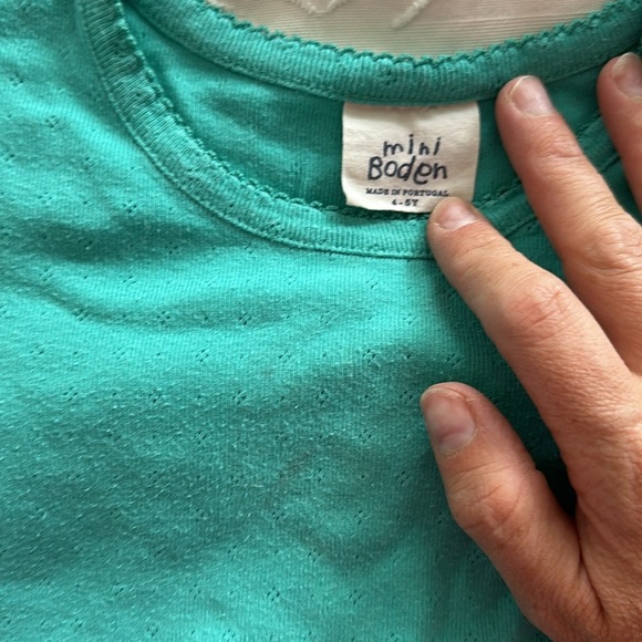 Mini Boden Pointelle Tees - Picture 2 of 6